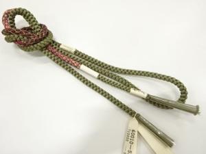 未使用品　正絹　手組帯締め